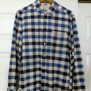 Light blue flannel